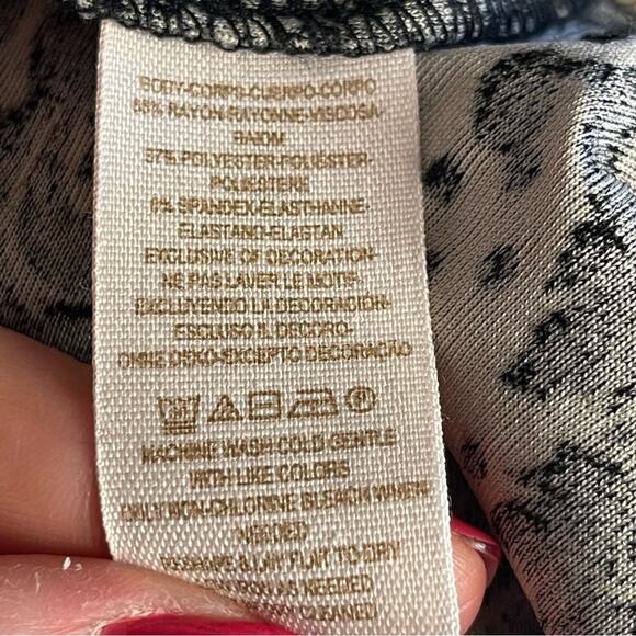 Free People Intimately Fair Maiden Black Velvet Burnout Bodycon Dress Medium - Picture 9 of 9